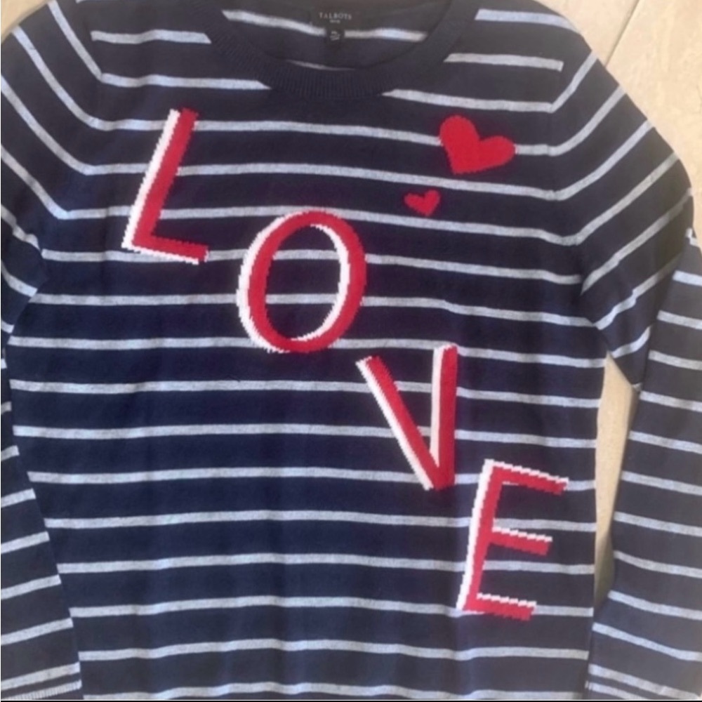 TALBOTS CREWNECK SWEATER - Picture 2 of 7